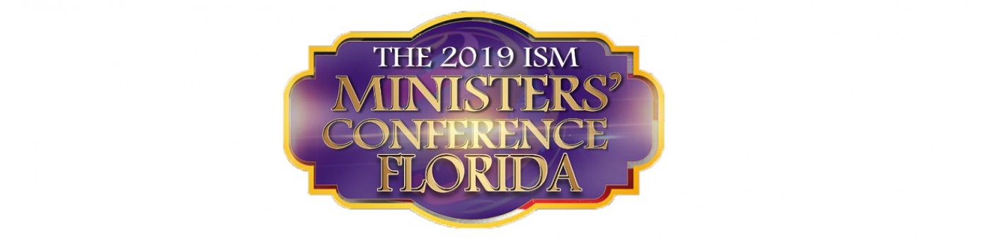 ISM purple and gold banner logo