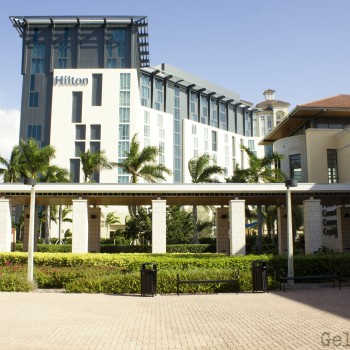 The Hilton Hotel connection to the Palm Beach County Convention Center 
