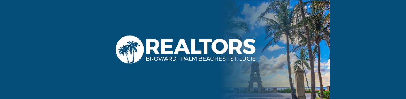 Broward, Palm Beaches and St. Lucie's Realtors Logo
