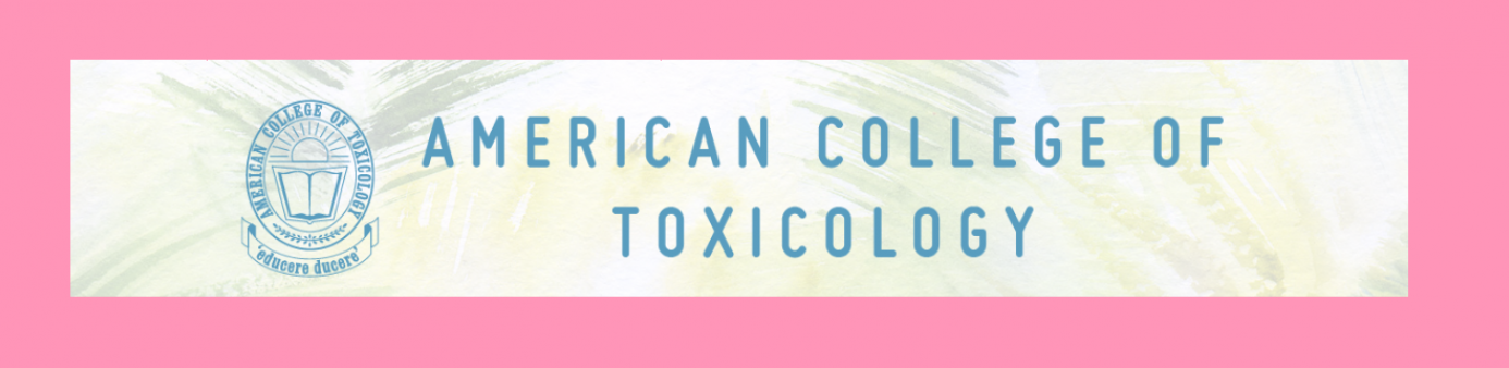 American College of Toxicology banner with logo