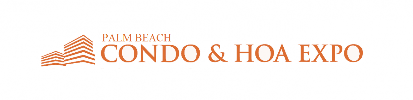 PB Condo and HOA Expo Logo in orange
