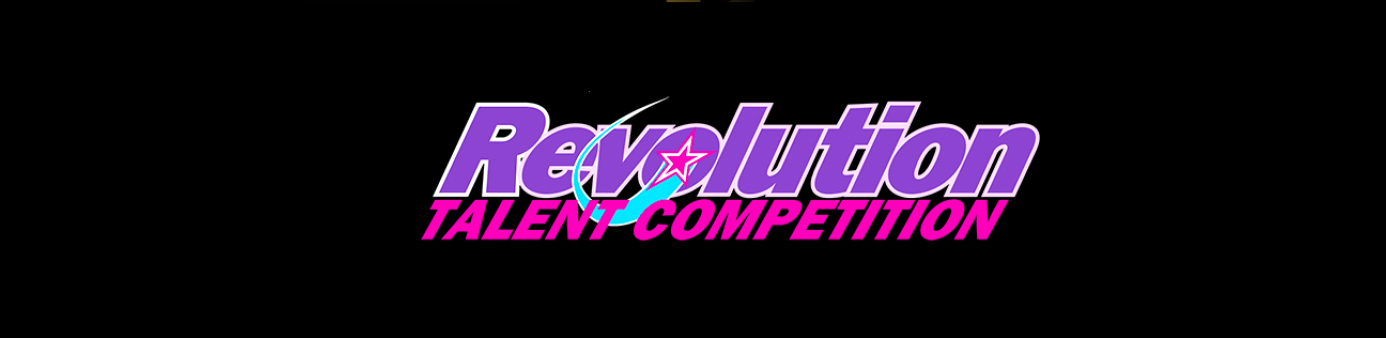 Revolution logo with black background