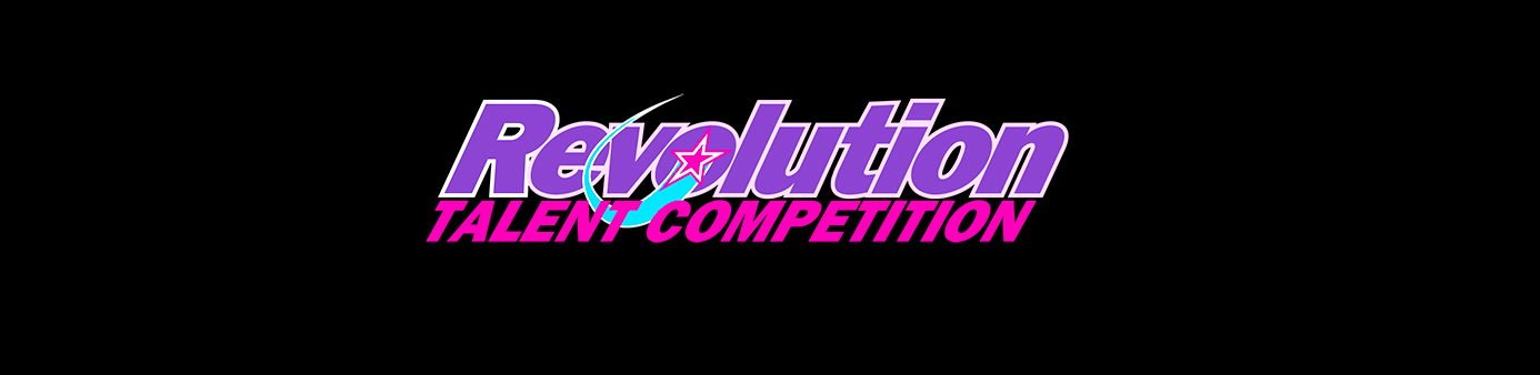 Revolution Talent Competition Logo with black background