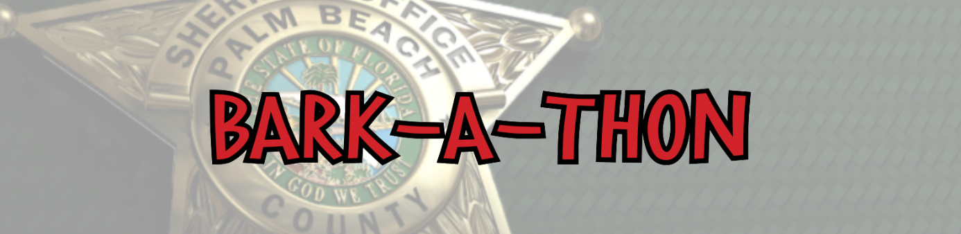Palm Beach County Sheriff's Office Barkathon Logo