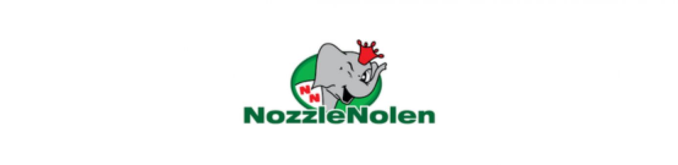 Nozzle Nolen Pest Control Logo with white background