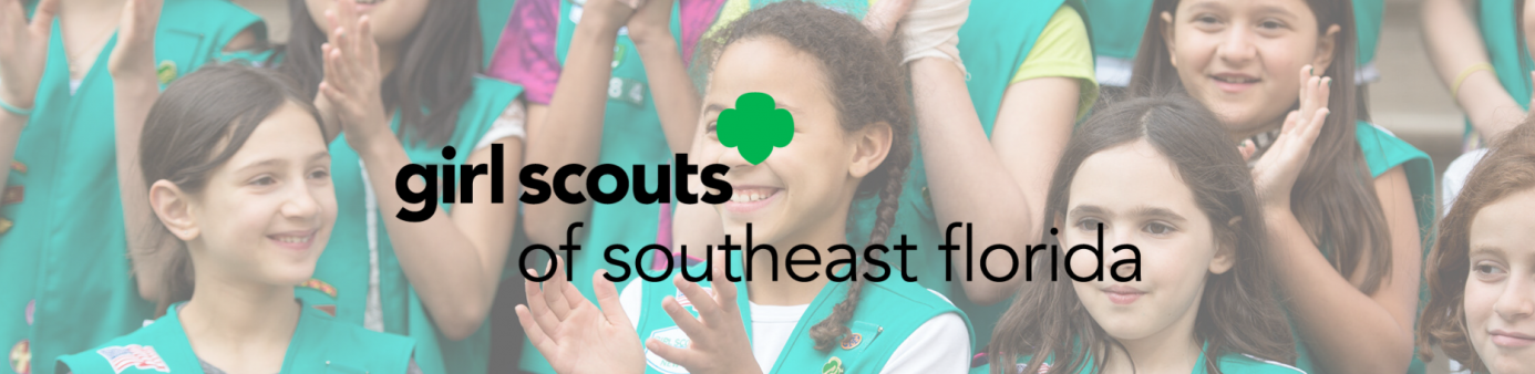 Girl Scouts with logo