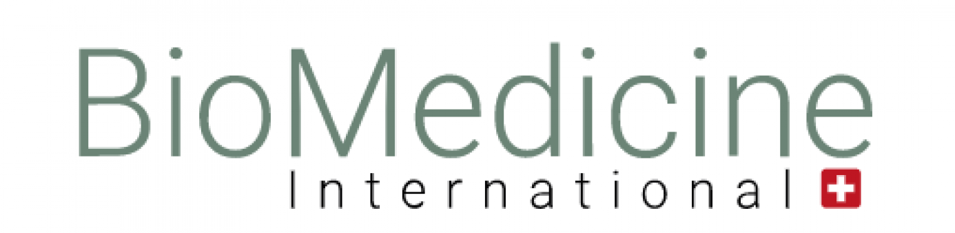 Bio Medicine International logo with white background