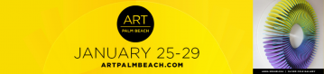 Art Palm Beach Logo with art piece