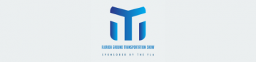 Gray background with Florida Transportation Show Logo