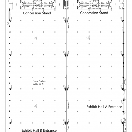 Exhibit Hall Floor Plan