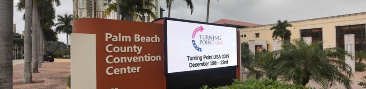 Photograph of Turning Point USA's 5th annual Student Action Summit was held at the Palm Beach County Convention Center Saturday, December 21, 2019 in West Palm Beach. [Bruce R. Bennett/palmbeachpost.com]