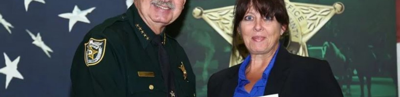 Photograph of Sheriff Ric Bradshaw :  Recognizes Heroic Officers and Public During the Annual PBSO Awards Ceremony 