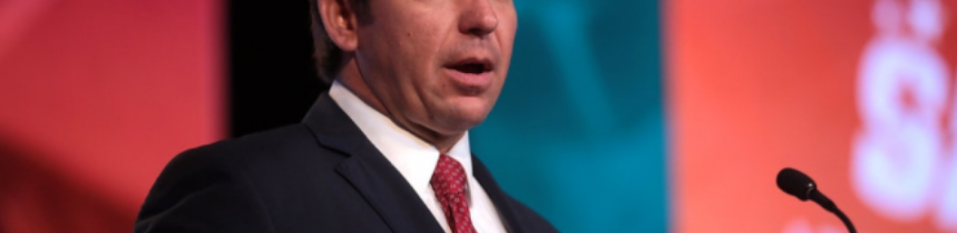 Governor-elect Ron DeSantis speaking with attendees at the 2018 Student Action Summit hosted by Turning Point USA at the Palm Beach County Convention Center in West Palm Beach, Florida, USA. Photo: Gage Skidmore | Flickr