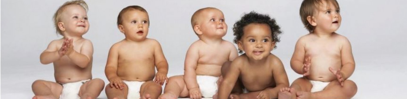 Photograph of babies from Palm Beach Florida Weekly 
